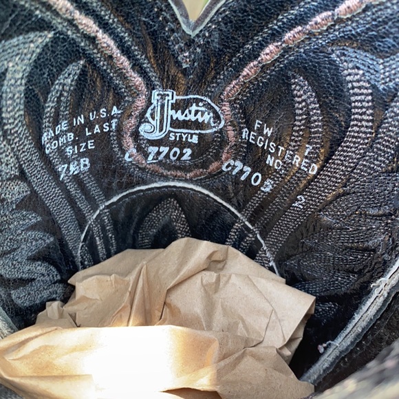 Justin 7B Women’s Western Boots - Picture 4 of 9